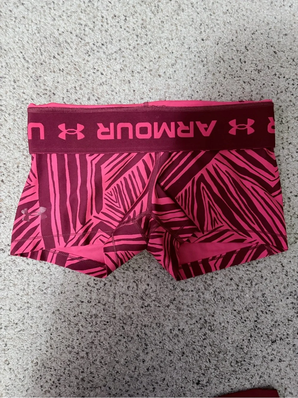 Under Armour Maroon & Pink Matching Set